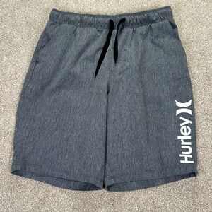 Hurley Kids Youth  10/12‎ Hybrid Shorts Grey Heathered Drawstring Surf Skate